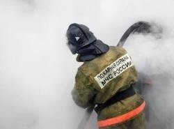 Спасатели МЧС России ликвидировали пожар в частном гараже в Промышленновском МО